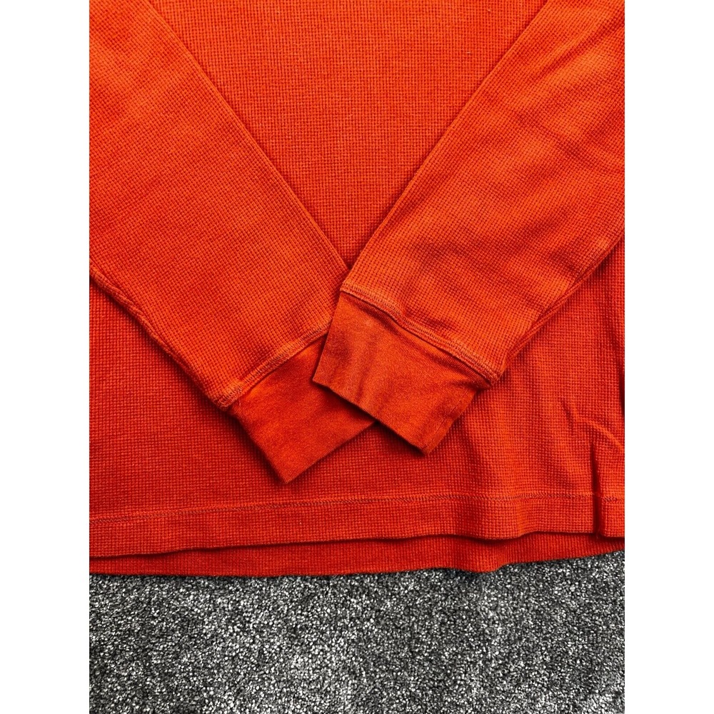 Banana Republic Sweater Men's Small Casual Crew Neck Long Sleeve Pullover Orange - Picture 2 of 6